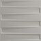 Ekena Millwork 19 5/8in. W x 19 5/8in. H Keyes EnduraWall Decorative 3D Wall Panel Covers 2.67 Sq. Ft. WP20X20KYGBW - alternate 5